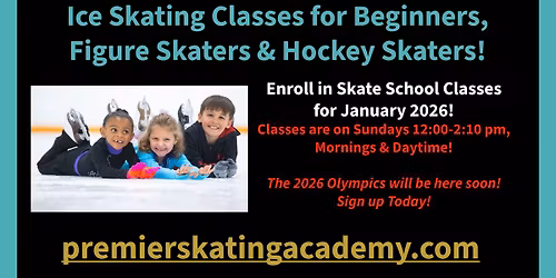 Winter Learn to Skate Classes!