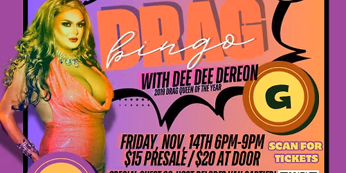 Canton Wine Girl Drag Queen Bingo