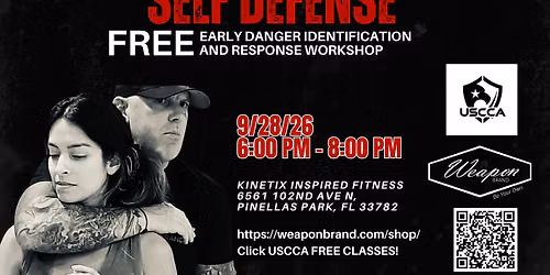 FREE Self Defense\/ Early Danger Identification and Response Workshop