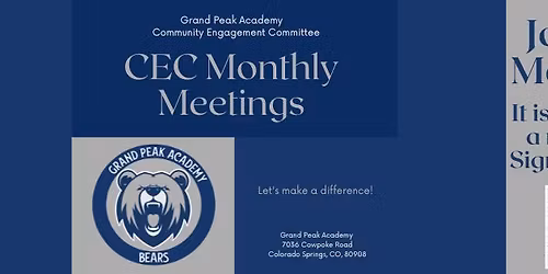 GPA CEC Monthly Meeting