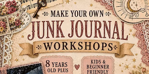 Make your own junk journal Beginner 8+