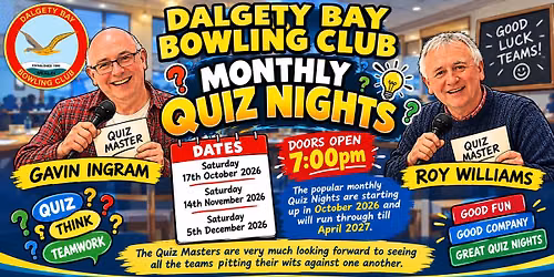 Monthly Quiz Night