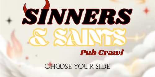 SINNERS & SAINTS Pub Crawl