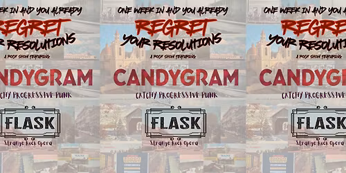 Flask w\/ Candygram