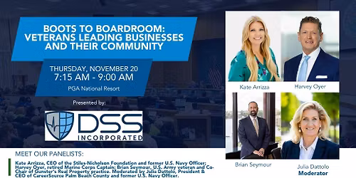 Business Before Hours: Boots to Boardroom