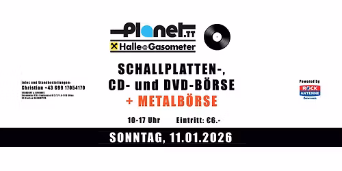 SCHALLPLATTEN, CD & DVD-B\u00d6RSE + METALB\u00d6RSE