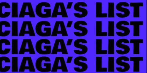 CIAGA'S LIST : Vol. 3\ud83c\udf77