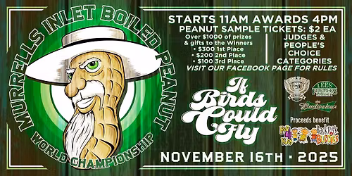 The Murrells Inlet Boiled Peanut World Championship (Nut Off)