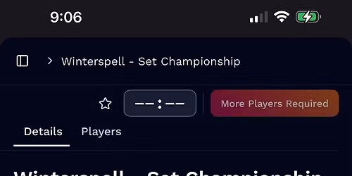 Winterspell Set Championship 