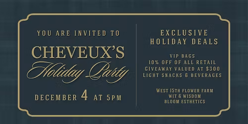 Cheveux\u2019s Holiday Party 