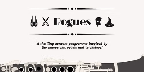 ROGUES \u2013 presented by the IWCB Wind Symphony