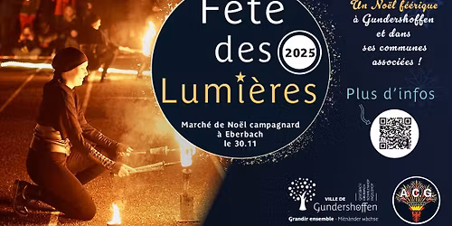 F\u00eate des Lumi\u00e8res - March\u00e9 de No\u00ebl campagnard \u00e0 Eberbach