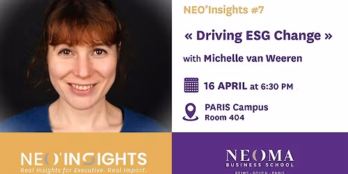 NEO\u2019Insights #7 \u2013 Driving ESG Change