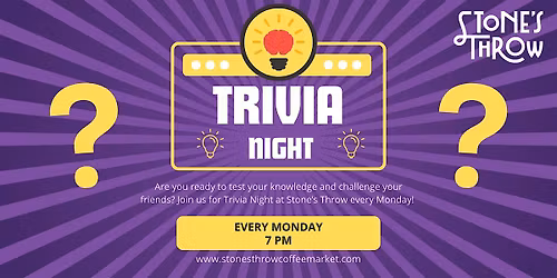 Trivia Night at Stone's Throw