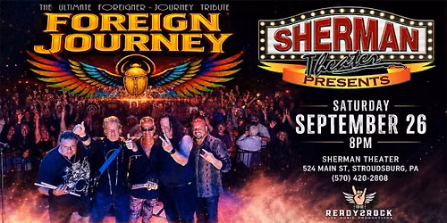 FOREIGN JOURNEY - Live At The Sherman Theater