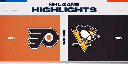 Philadelphia Flyers vs. Pittsburgh Penguins