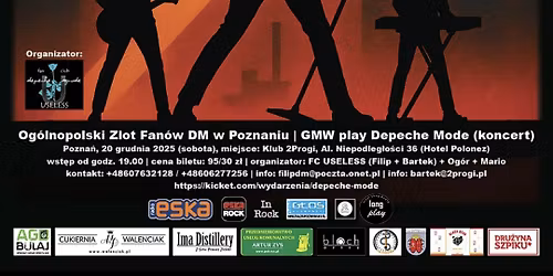 Og\u00f3lnopolski Zlot Fan\u00f3w DM w Poznaniu GMW play Depeche Mode -Koncert
