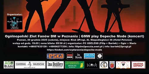 Og\u00f3lnopolski Zlot Fan\u00f3w DM w Poznaniu GMW play Depeche Mode -Koncert