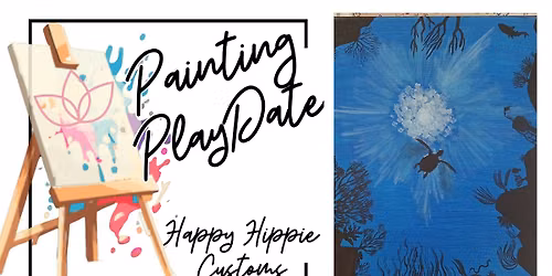 Sea Turtle Painting PlayDate