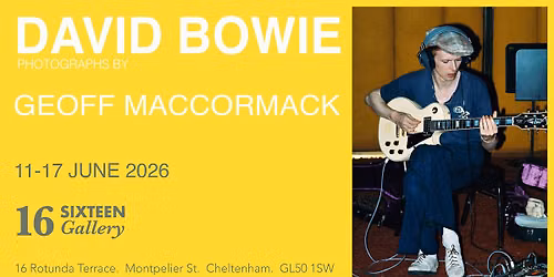 DAVID BOWIE photographs by GEOFF MACCORMACK