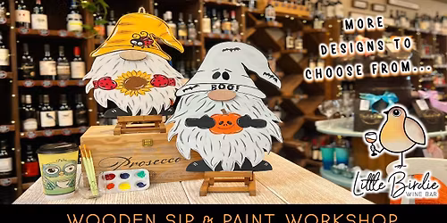 Seasonal Gnome | Sip & Paint Workshop