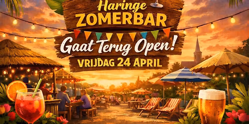 Openingsweekend zomerbar T(h)of in Haringe