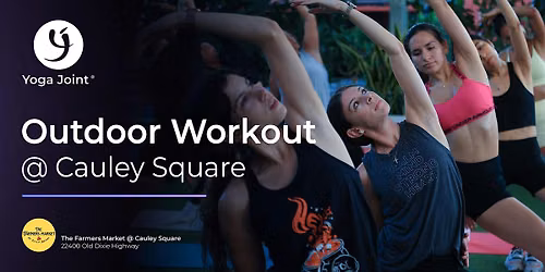 Outdoor workout at Cauley Square