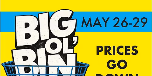 Big Ol Bin Sale