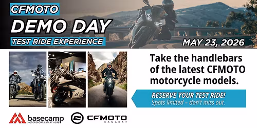 CFMOTO DEMO DAY - Test Ride Experience