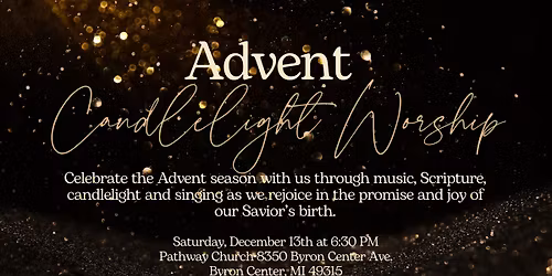 Advent Candlelight Worship