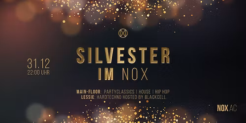 Silvester im NOX | 31.12.