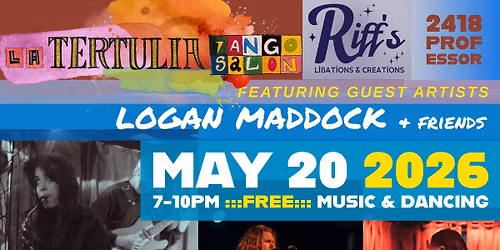 La Tertulia: Tango Salon ft. Logan Maddock