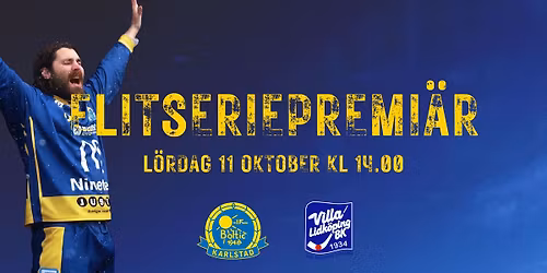 Elitseriepremiär: Boltic-Villa Lidköping