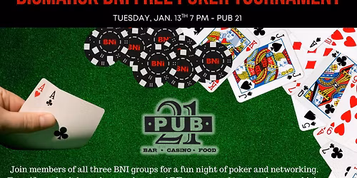 BNI Free Poker Tournament