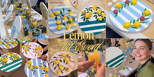 3D Lemon Art Painting Class