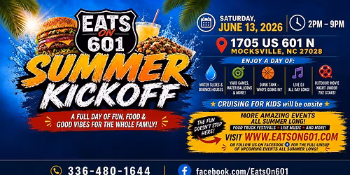 Eats on 601 Summer Kick Off and CFK
