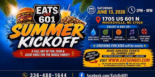 Eats on 601 Summer Kick Off and CFK