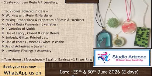 Designer Resin Jewellery