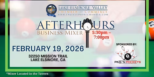 Afterhours Business Mixer - February 2026
