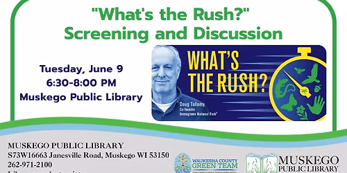 "What's the Rush?" Screening & Discussion