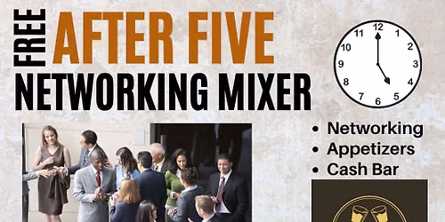 \ud83e\udd42 FREE Happy Hour Networking Mixer \u2014 You're Invited!