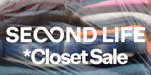 SECOND LIFE CLOSET SALE (East London): Sunday 13th September