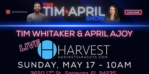 Tim Whitaker & April Ajoy Live in Sarasota