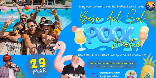 Beso del Sol Orlando @Best Western Orlando Gateway!