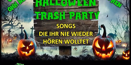 Halloween Trash Party