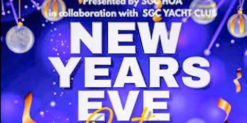 SGC HOA & Yacht Club NYE party