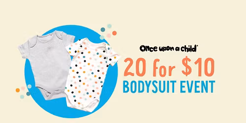 20 For $10 Bodysuit Event | November 8 & 9