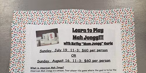 Learn to Play Mah Jongg