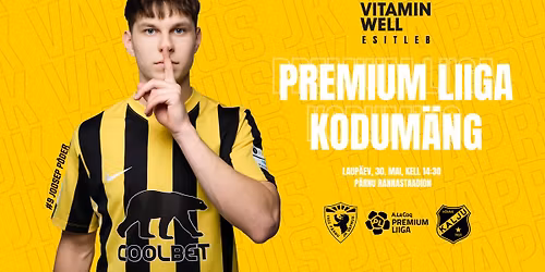VITAMIN WELL ESITLEB: Premium Liiga kodum\u00e4ng: P\u00e4rnu JK Vaprus vs N\u00f5mme Kalju FC