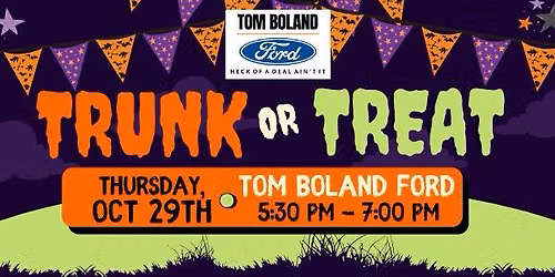 Tom Boland Ford Trunk or Treat 2026